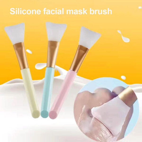 Pack of 5 Soft Silicone Mask Brushes Foundation