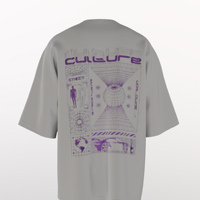 Graphic printed oversize t-shirt